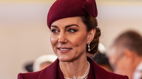 Kate Middleton rdečilo za lica