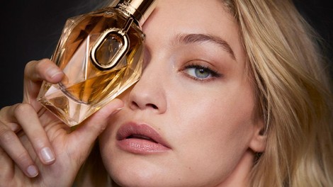 Rabanne razkril novi obraz dišave ‘Million Gold For Her’: Gigi Hadid