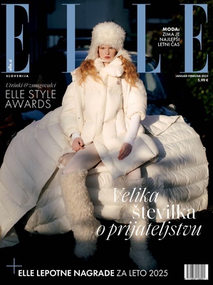 
                                Naslovnica Elle
                                - januar/februar 2025