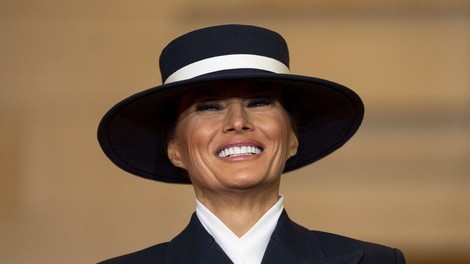 Melania Trump klobuk