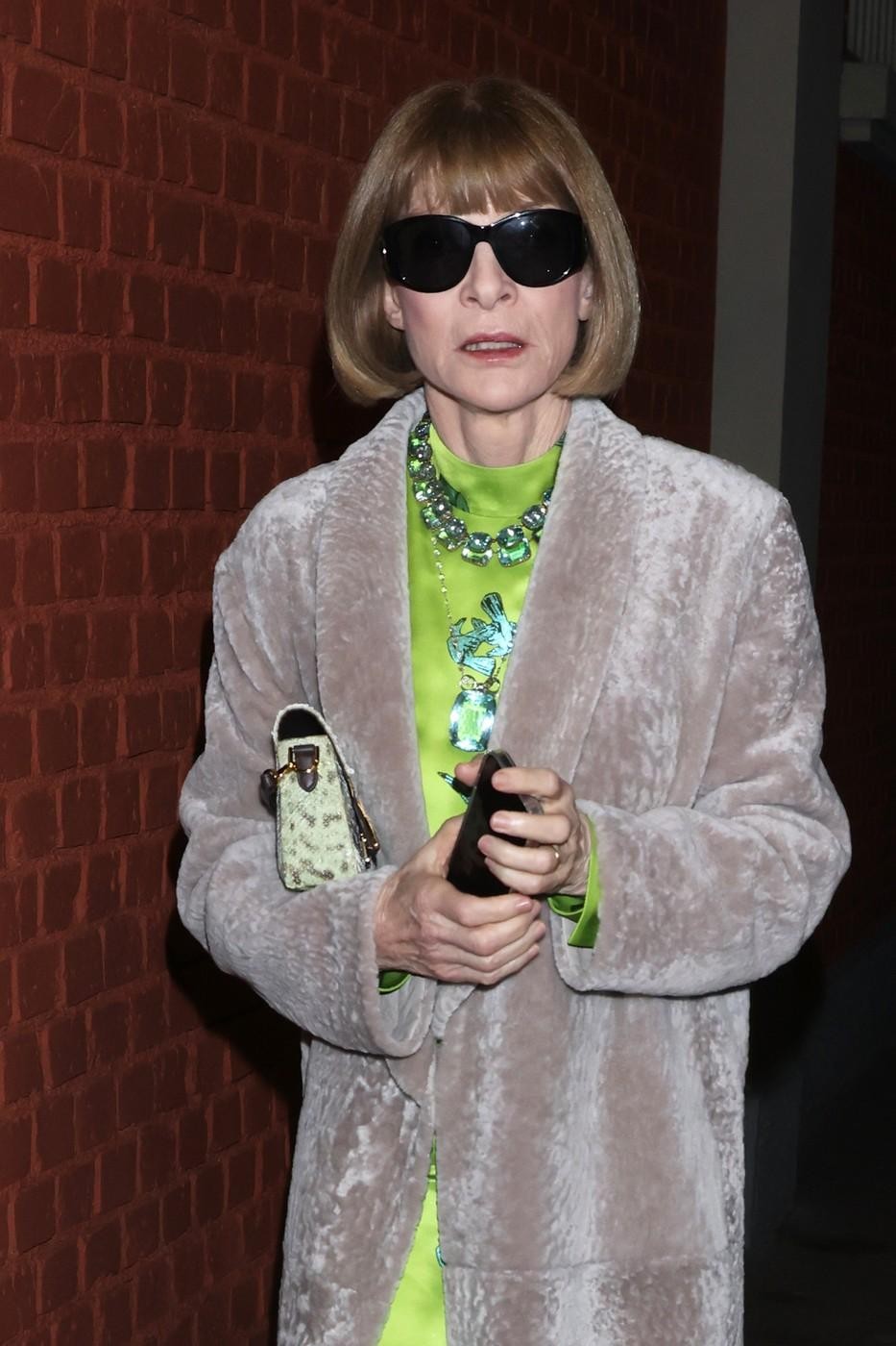 Anna Wintour osvetlila ulice Milana s svojo brezčasno eleganco