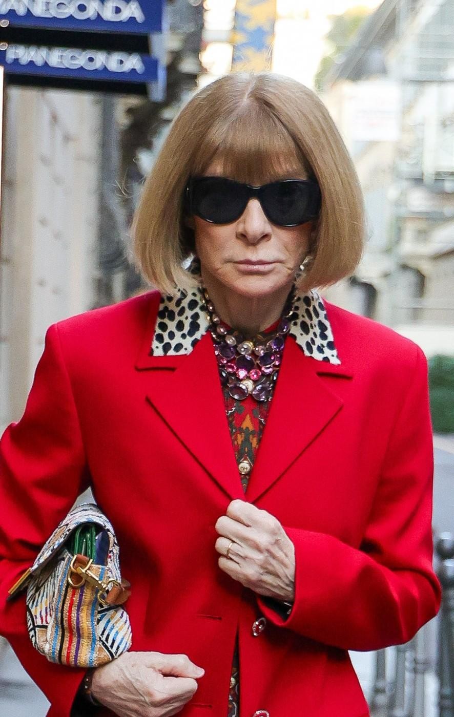 Anna Wintour osvetlila ulice Milana s svojo brezčasno eleganco