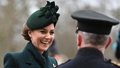 princesa Catherine Kate Middleton dan svetega Patrika