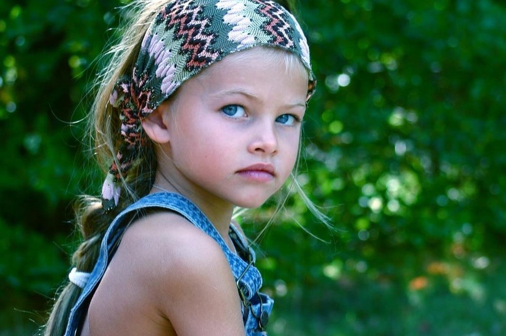 Thylane Blondeau, ko je bila razglašena za najlepšo deklico na svetu. (foto: instagram)