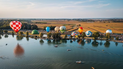 Baloni na vroč zrak, Medžimurje.