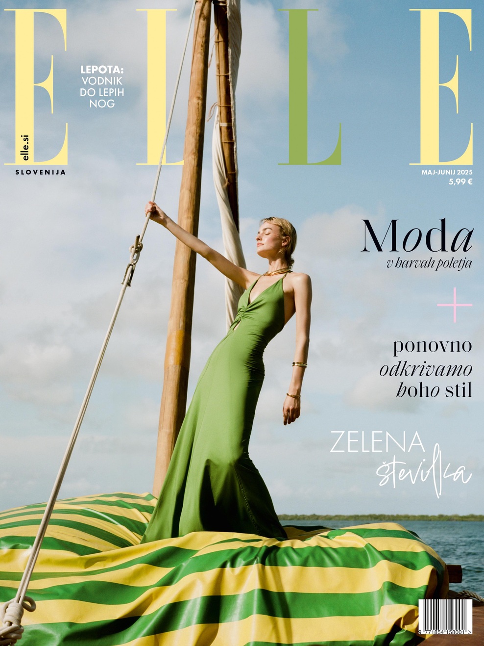 Tukaj je nova ELLE! Trajnostna številka, ki sega dlje od sezonskih trendov (foto: Avery Swail)