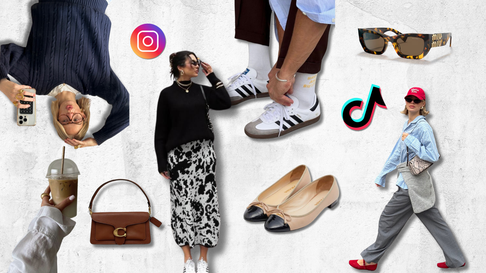 TikTok, instantni modni trendi in nevarnost pretiranega nakupovanja: ali res potrebujemo vse, kar nam vsiljujejo vplivneži? (foto: Canva / Instagram)