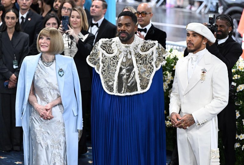 Lewis Hamilton: Od 'paddocka' do prestižnih stopnic na dogodku Met Gala