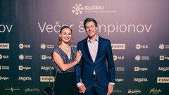 Večer šampionov športnice gala dogodek