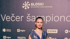 Večer šampionov športnice gala dogodek