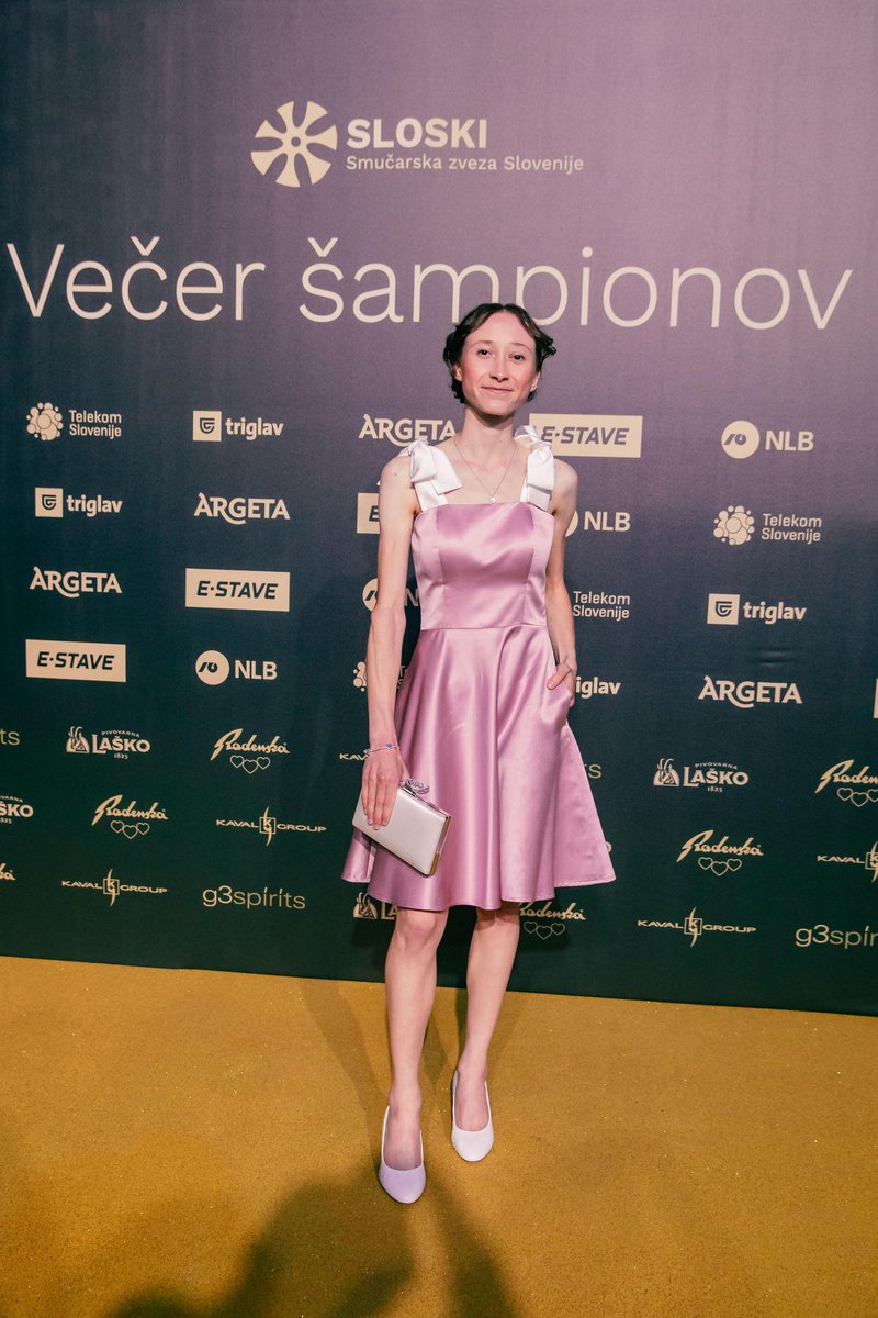 Večer šampionov športnice gala dogodek