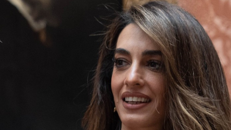 Amal Clooney George Clooney kralj Karel III.