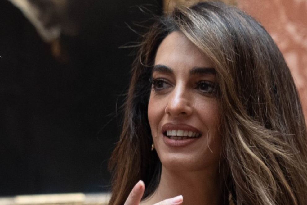 Amal Clooney George Clooney kralj Karel III.