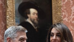 Amal Clooney George Clooney kralj Karel III.