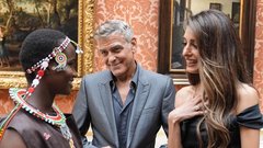 Amal Clooney George Clooney kralj Karel III.