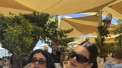 Kylie Jenner bele kopalke bikini