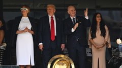 Melania Trump bela sončna očala
