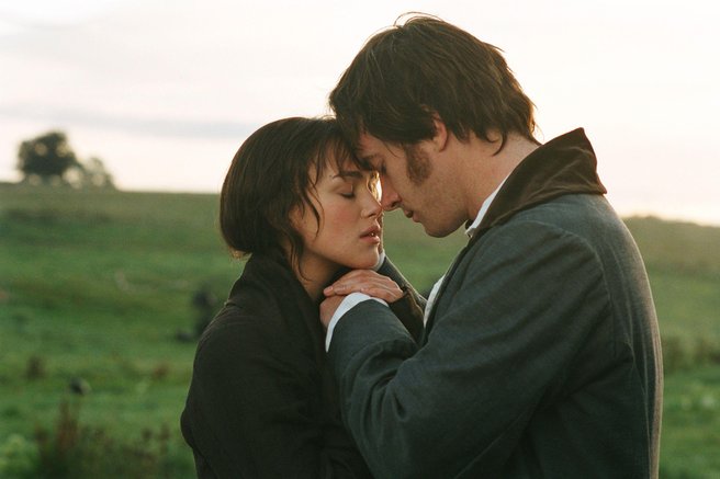 Keira Knightley, pride and prejudice, ljubezen, par