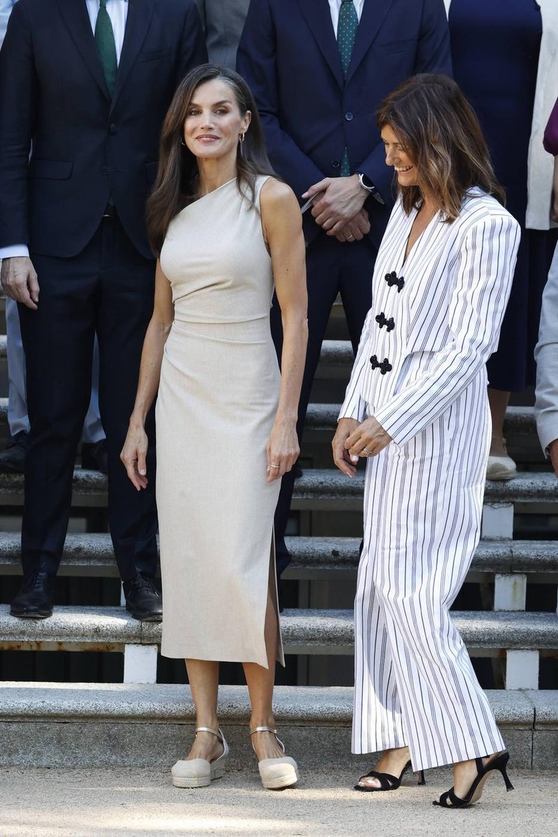 španska kraljica Letizia poletna obutev čevlji 2025
