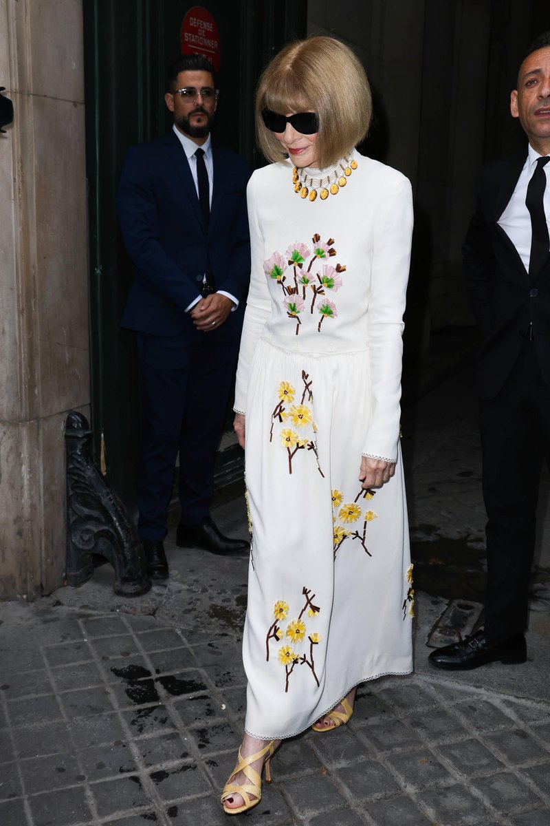 Anna Wintour,  Manolo Blahnik