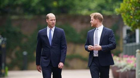 Princ William in Harry