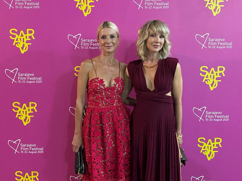 Tjaša Železnik Iva Krajnc Bagola premiera film Belo se pere na devetdeset filmski festival Sarajevo