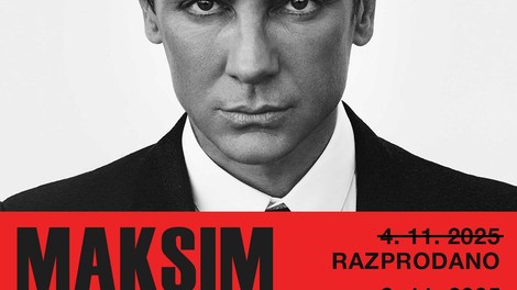 Če ste zamudili vstopnice za prvega, imate novo priložnost – potrjen dodatni koncert Maksima Mrvice v Ljubljani!