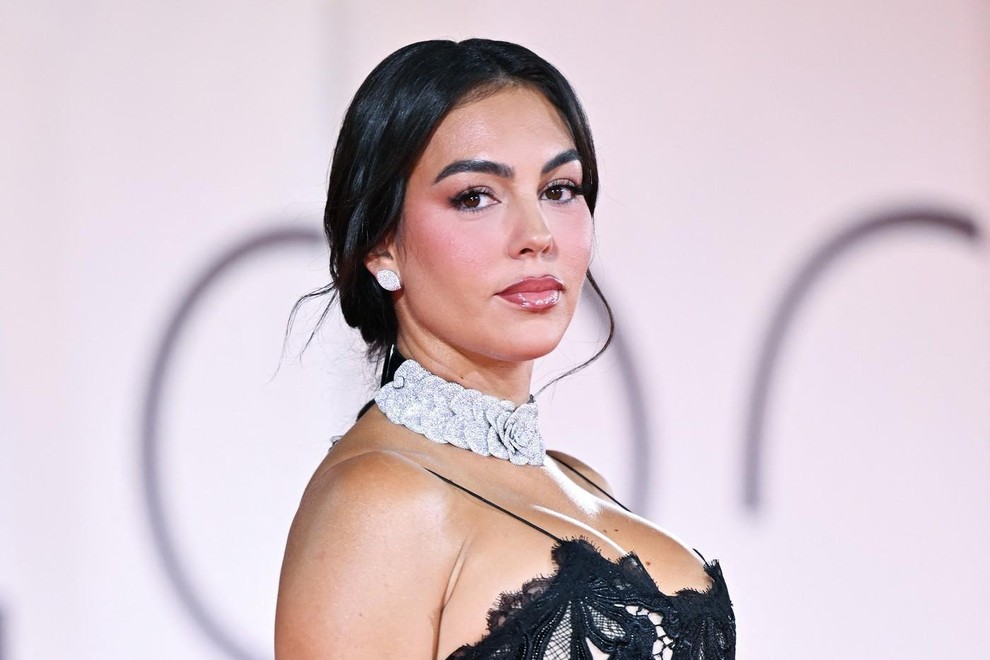 Georgina Rodriguez rdeča preproga beneški filmski festival