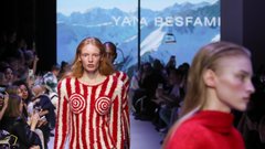 Utrinek modne revije YANA BESFAMILNAYA.