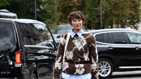 Milano, fashion week, teden mode, ulični stil