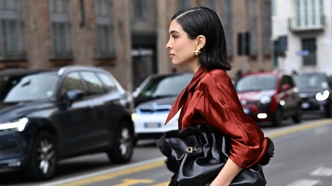 Milano, fashion week, teden mode, ulični stil