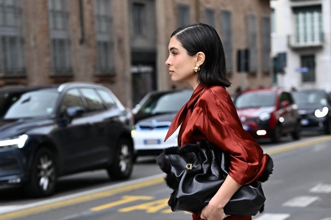 Milano, fashion week, teden mode, ulični stil