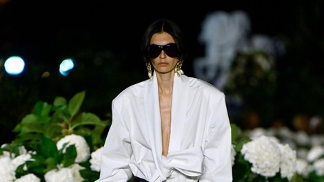 PFW, Saint Laurent, pomlad poletje 2026