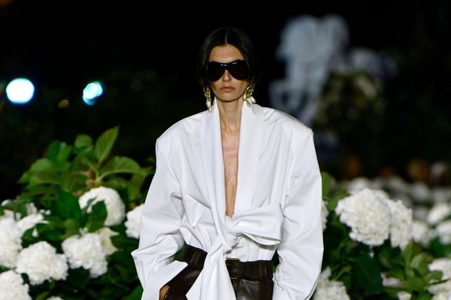 PFW, Saint Laurent, pomlad poletje 2026