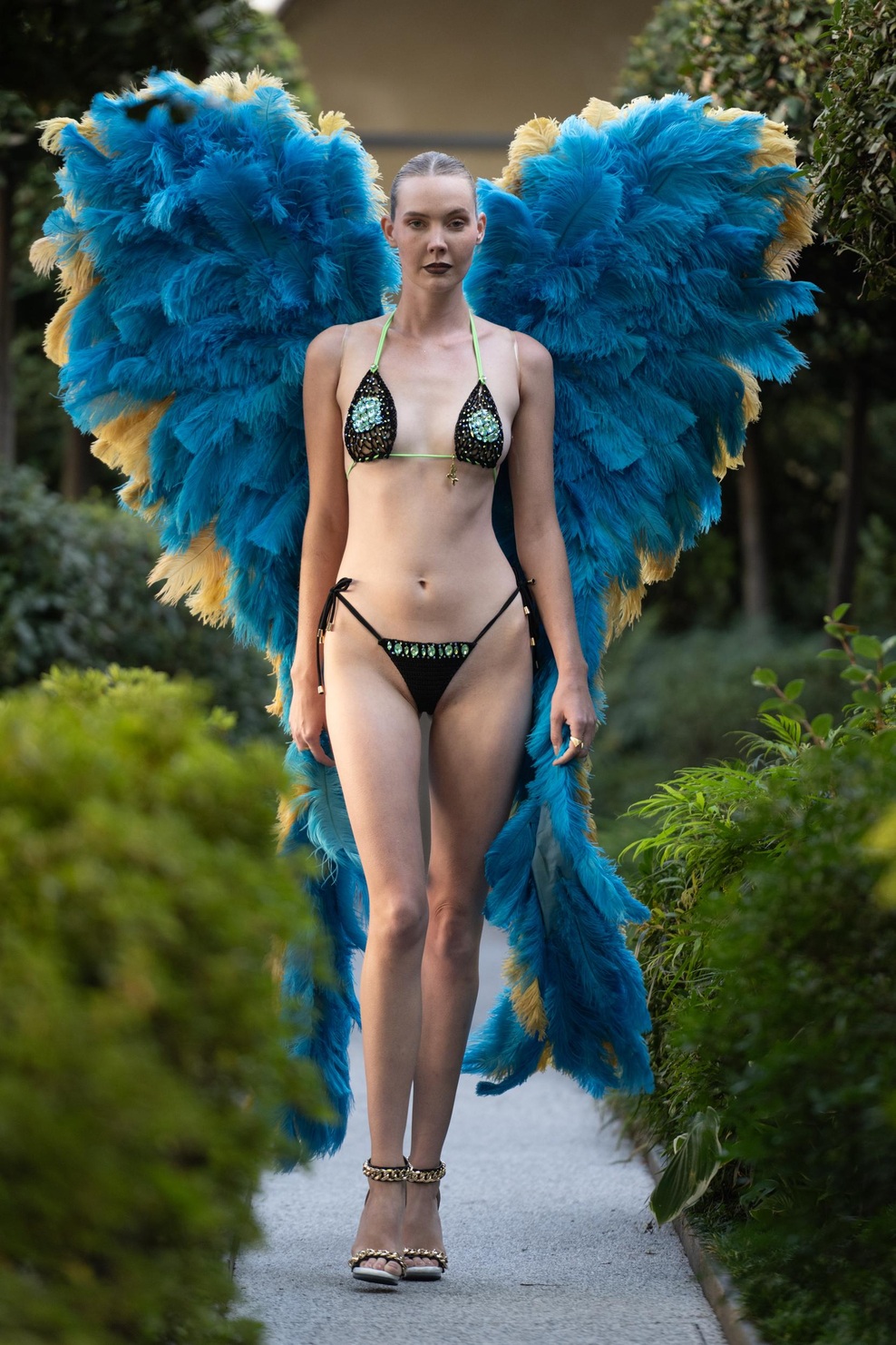 FLAALUHS shoes with SIREN COUTURE