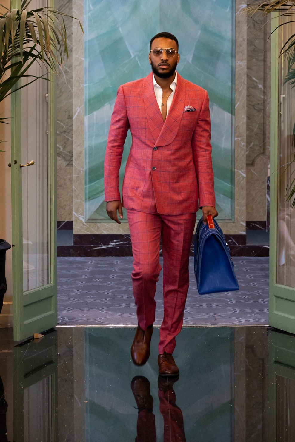 ALDO’S HOUSE OF FORMALS with MICHAEL NOELLE LEATHERWORX bag