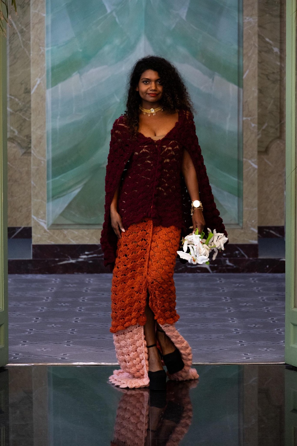 NAZIMAKNITS with MADRIANA jewelry