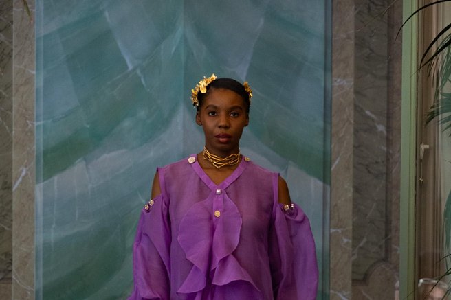 PALOMA ST JAMES with HEDEYA MASREYA jewelry