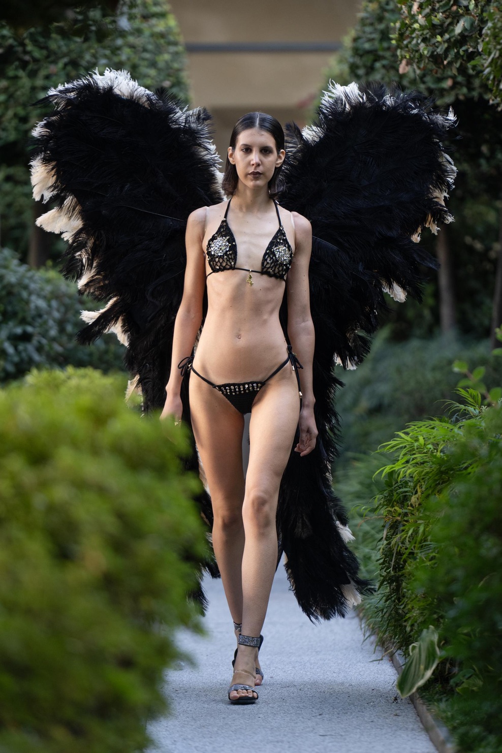 SIREN COUTURE with FLAALUHS shoes