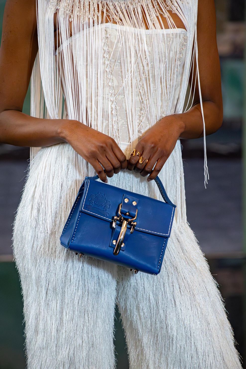 MICHAEL NOELLE LEATHERWORX bag with AMANDA VEREB