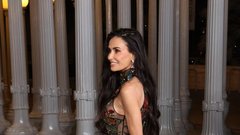 Demi Moore v obleki Gucci