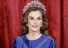 Kljub popolni modri obleki je kraljici Letizii tokrat spodletelo: en detajl je sprožil val komentarjev