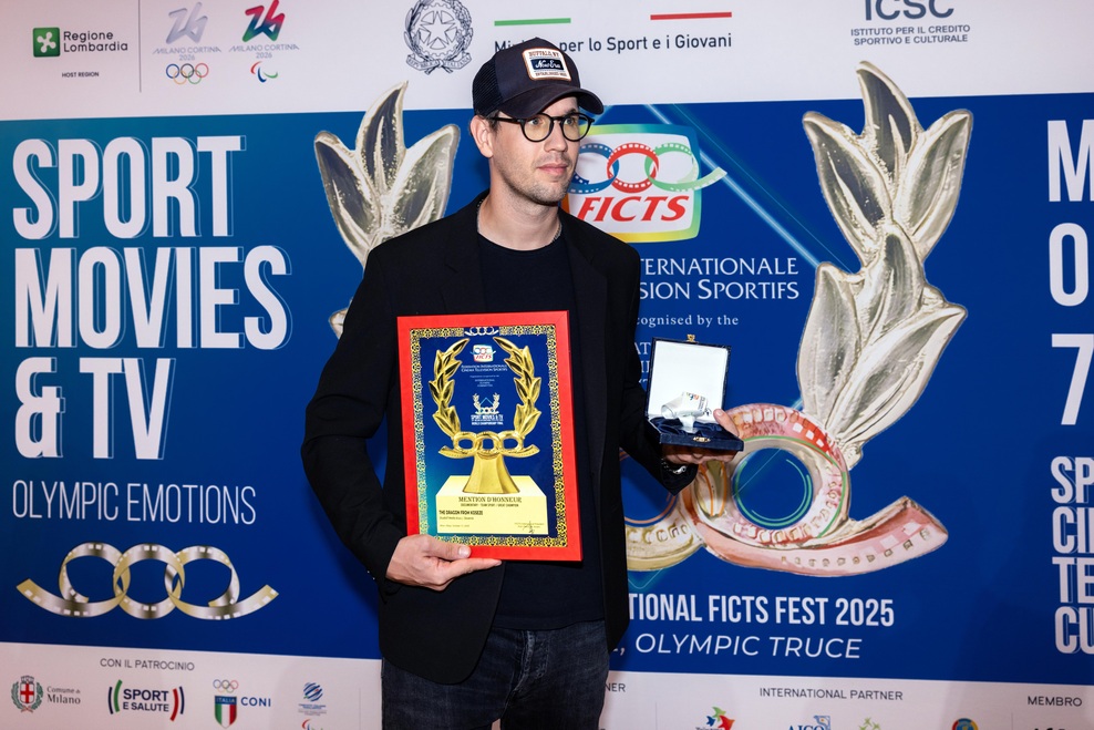 Film Marka Pirca - The Dragon from Koseze v Milanu prejel prestižno nagrado (foto: Nejc Ferjan)