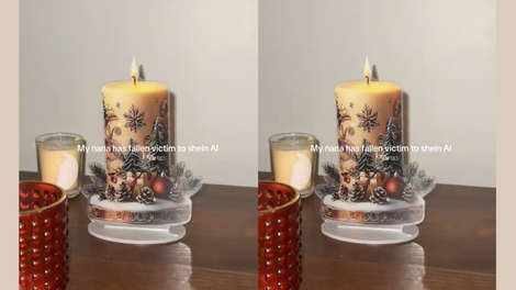 Naročila je svečo s Sheina: tisto, kar je prispelo, je postalo pravi hit