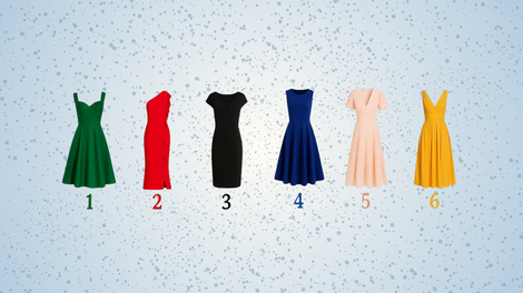 Katero obleko ste izbrali? Psihološki test razkriva vaše skrite lastnosti