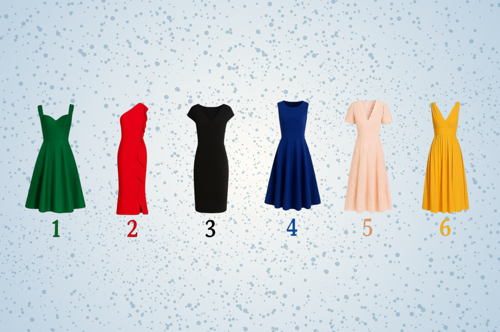 Katero obleko ste izbrali? Psihološki test razkriva vaše skrite lastnosti (foto: viralsheadline.com / edit)