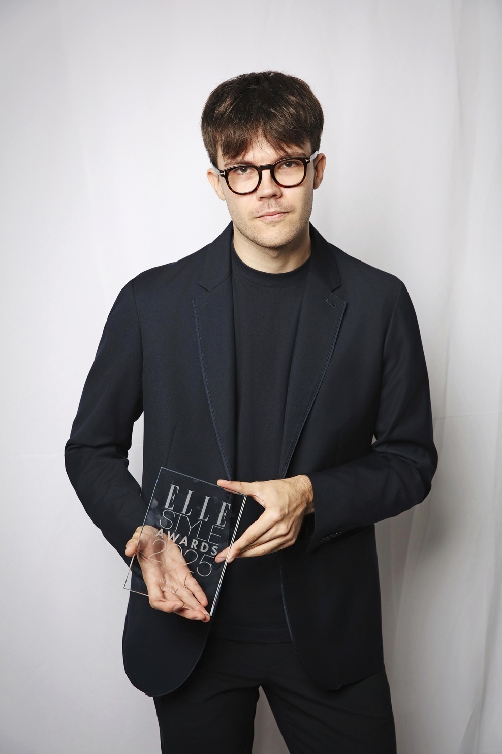 Elle Style Awards 2025: Nagrado Elle mladi talent je prejel Lan Krebs (foto: Aleksandra Saša Prelesnik)