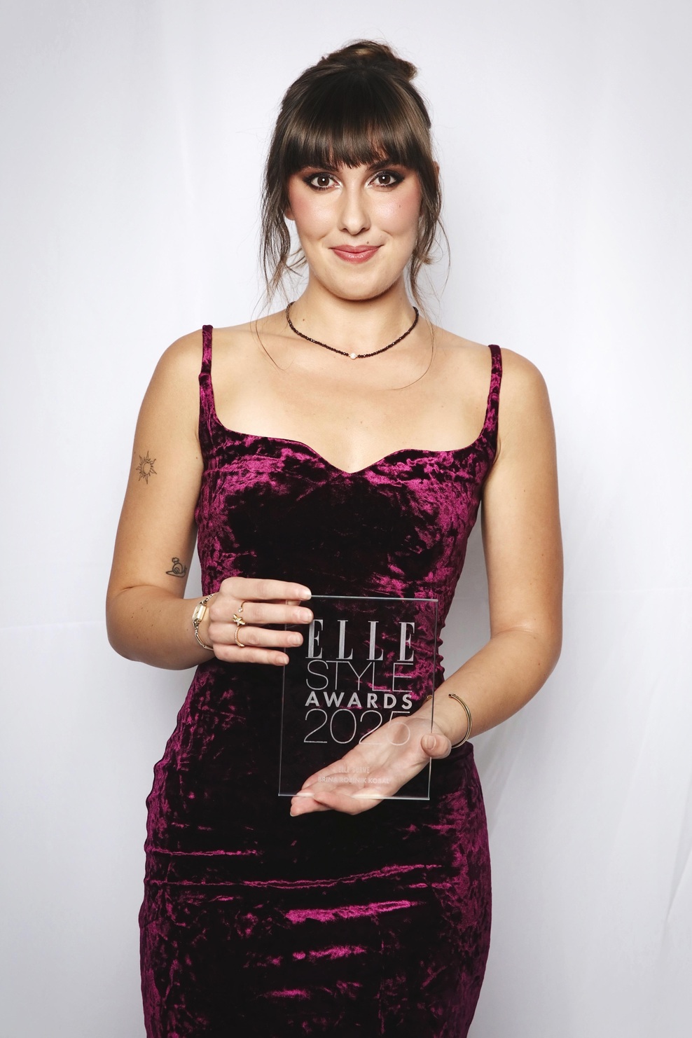 Elle Style Awards 2025: Nagrado Elle gurme je prejela Brina Robinik Kobal (foto: Aleksandra Saša Prelesnik)