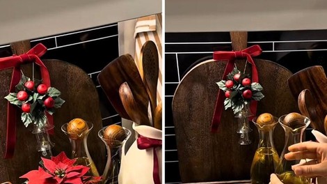 Letos bo božična tudi kuhinja: JYSK predstavil detajl za 15 evrov, ki je obnorel splet