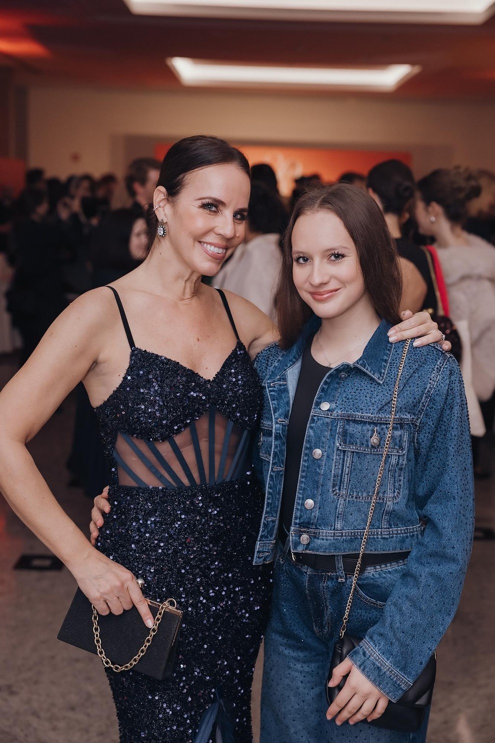 Lorella Flego in hčerka Sofia